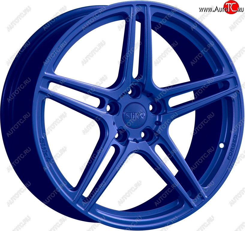 35 499 р. Кованый диск Slik PREMIUM L-824 8.0x18   (Синий (BLUE))  с доставкой в г. Майкоп
