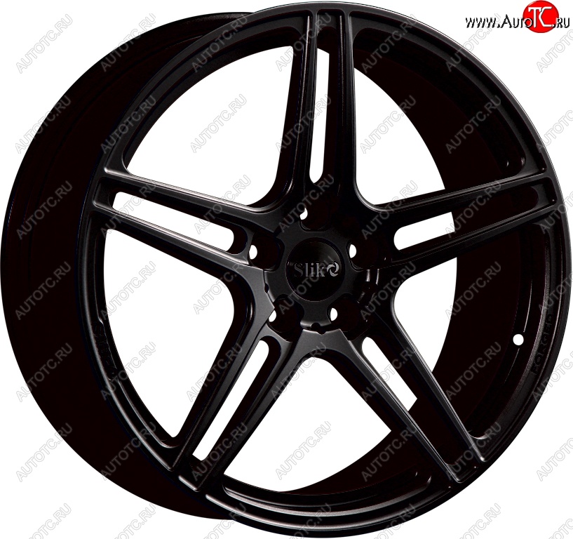 35 499 р. Кованый диск Slik PREMIUM L-824 8.0x18   (Черный глянцевый (BK))  с доставкой в г. Майкоп