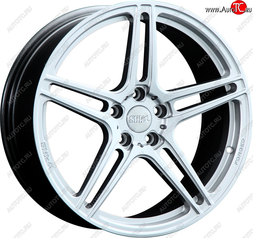 33 199 р. Кованый диск Slik PREMIUM L-824 8.0x18   (Ярко блестящее серебро (HPB))  с доставкой в г. Майкоп