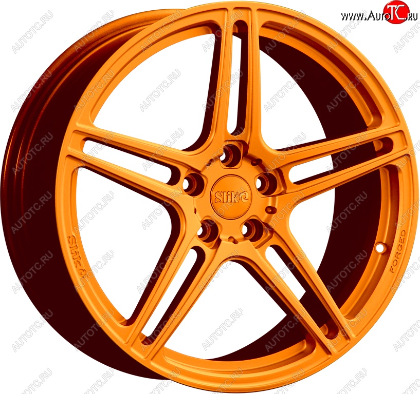 35 499 р. Кованый диск Slik PREMIUM L-824 8.0x18   (Candy медно-оранжевый глянцевый)  с доставкой в г. Майкоп