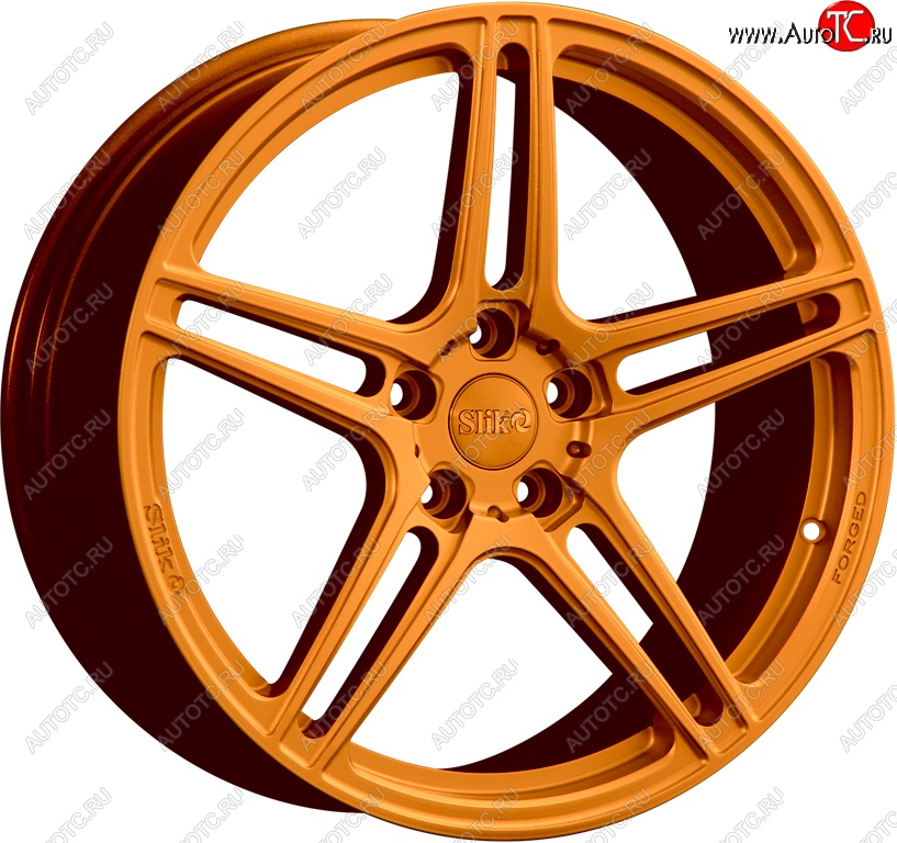 35 499 р. Кованый диск Slik PREMIUM L-824 8.0x18   (Candy медно-оранжевый матовый)  с доставкой в г. Майкоп