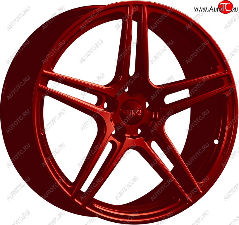 35 499 р. Кованый диск Slik PREMIUM L-824 8.5x18   (Candy красный (Candy RED))  с доставкой в г. Майкоп