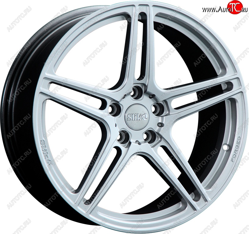 33 199 р. Кованый диск Slik PREMIUM L-824 8.5x18 Audi Q7 4M дорестайлинг (2015-2020) 5x112.0xDIA66.6xET28.0 (Серебристый светлый (S16))