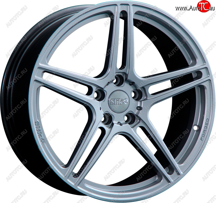 35 499 р. Кованый диск Slik PREMIUM L-824 8.5x18   (Графит глянцевый (GM))  с доставкой в г. Майкоп