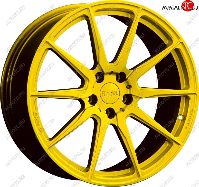 35 499 р. Кованый диск Slik PREMIUM L-826 8.0x18   (Candy ярко-желтый (Candy YELLOW))  с доставкой в г. Майкоп