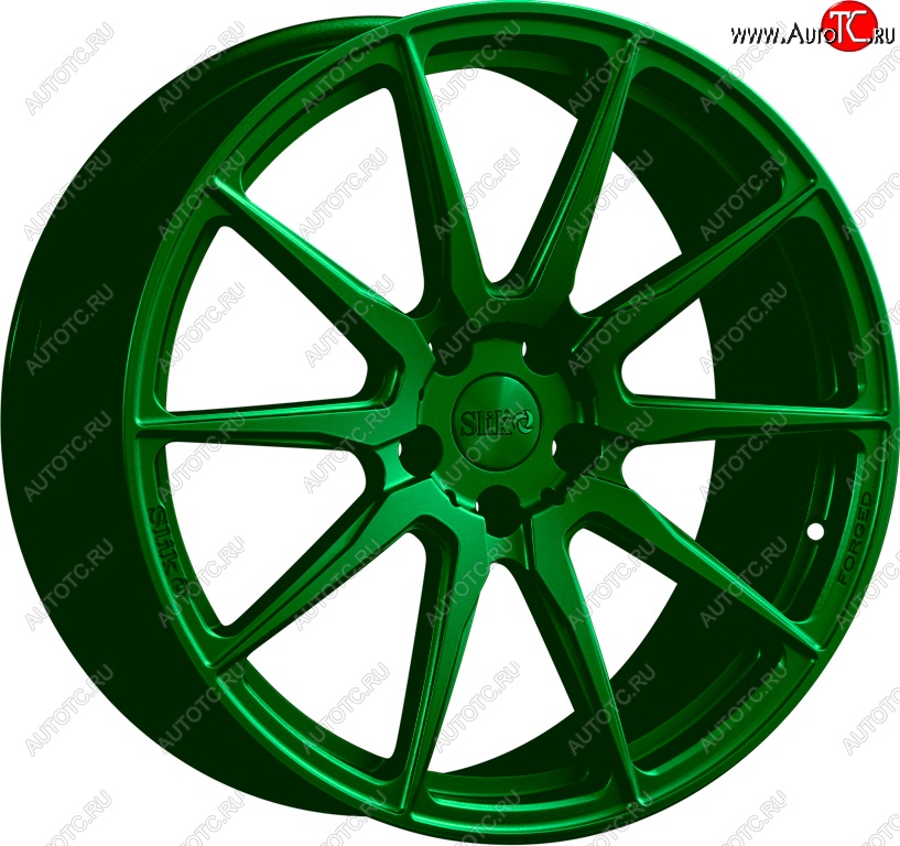 35 499 р. Кованый диск Slik PREMIUM L-826 8.0x18   (Зеленый (GREEEN))  с доставкой в г. Майкоп
