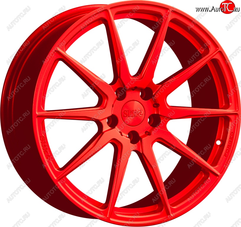 35 499 р. Кованый диск Slik PREMIUM L-826 8.0x18   (RAL 3026 ярко алый (3026))  с доставкой в г. Майкоп