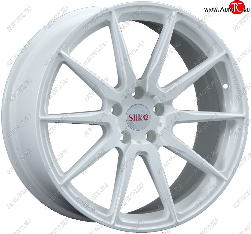 35 499 р. Кованый диск Slik PREMIUM L-826 8.0x18   (Белый (W))  с доставкой в г. Майкоп