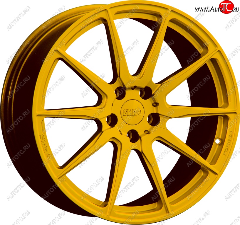 35 499 р. Кованый диск Slik PREMIUM L-826 8.0x18   (Ярко желтый RAL1021 (YELLOW))  с доставкой в г. Майкоп