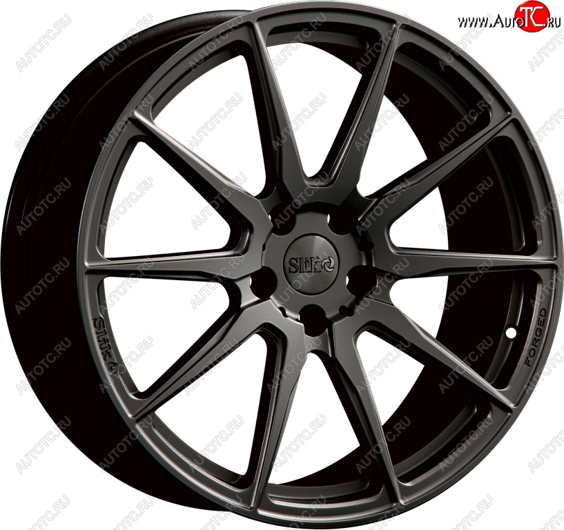 35 499 р. Кованый диск Slik PREMIUM L-826 8.5x18   (Темный хром (DC))  с доставкой в г. Майкоп