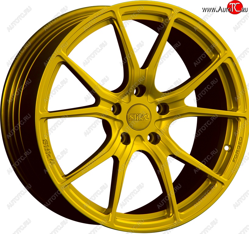 35 499 р. Кованый диск Slik PREMIUM L-827 8.0x18   (Ярко желтый RAL1021 (YELLOW))  с доставкой в г. Майкоп