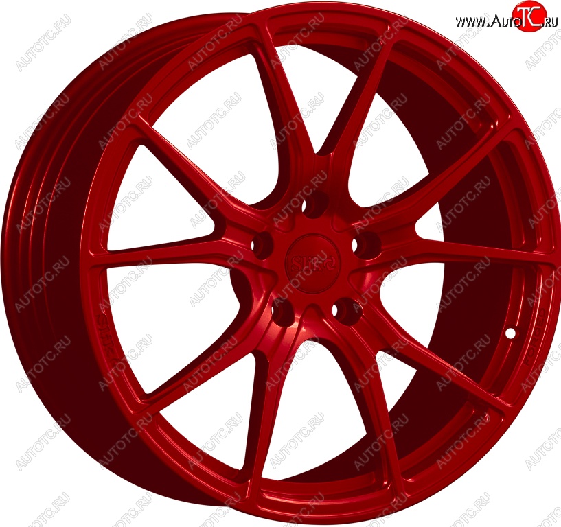 35 499 р. Кованый диск Slik PREMIUM L-827 8.0x18   (Красный (RED))  с доставкой в г. Майкоп