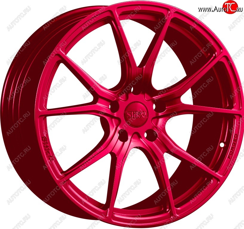 35 499 р. Кованый диск Slik PREMIUM L-827 8.0x18   (Candy рубиновый (Candy RUBIN))  с доставкой в г. Майкоп
