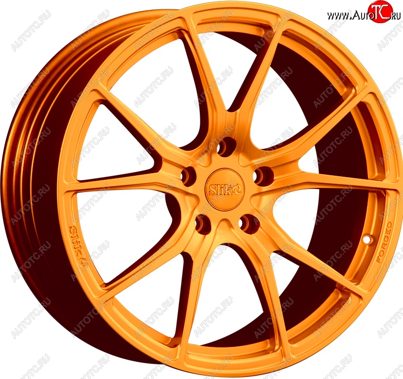 35 499 р. Кованый диск Slik PREMIUM L-827 8.0x18   (Candy медно-оранжевый глянцевый)  с доставкой в г. Майкоп