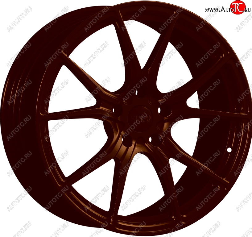 35 499 р. Кованый диск Slik PREMIUM L-827 8.0x18   (Коньячная бронза матовый (MBRZCGN))  с доставкой в г. Майкоп