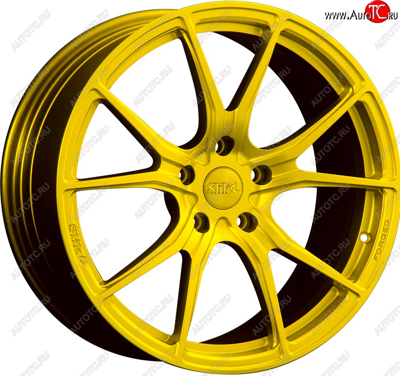 35 499 р. Кованый диск Slik PREMIUM L-827 8.5x18   (Candy ярко-желтый (Candy YELLOW))  с доставкой в г. Майкоп