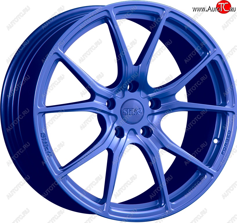 35 499 р. Кованый диск Slik PREMIUM L-827 8.5x18   (Синий (BLUE))  с доставкой в г. Майкоп