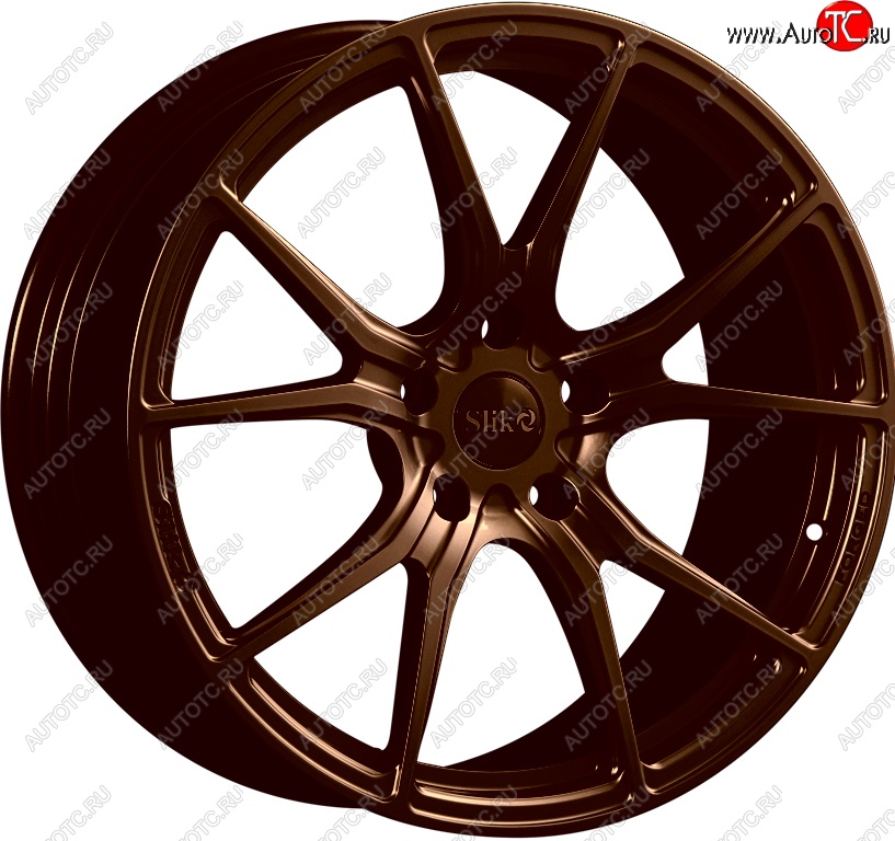 35 499 р. Кованый диск Slik PREMIUM L-827 8.5x18   (Коньячная бронза глянец (BRZCGN))  с доставкой в г. Майкоп