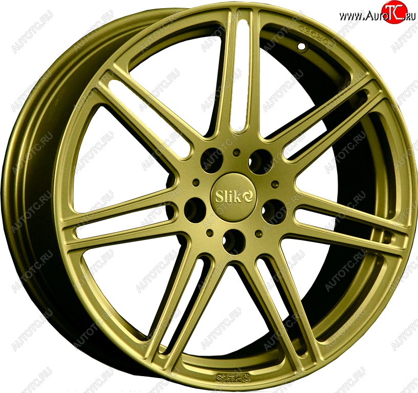 35 499 р. Кованый диск Slik PREMIUM L-828 8.0x18   (Золотой (G))  с доставкой в г. Майкоп
