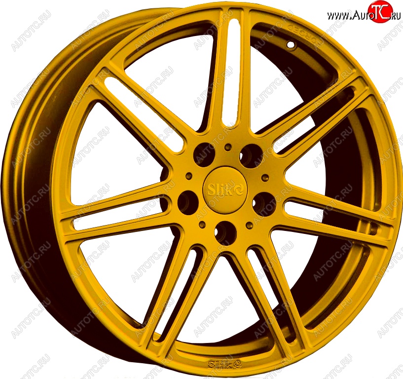 35 499 р. Кованый диск Slik PREMIUM L-828 8.0x18   (Ярко желтый RAL1021 (YELLOW))  с доставкой в г. Майкоп