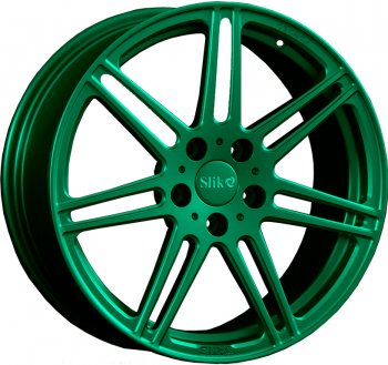 Кованый диск Slik PREMIUM L-828 8.0x18  (Candy изумрудно-зеленый (Candy Green))