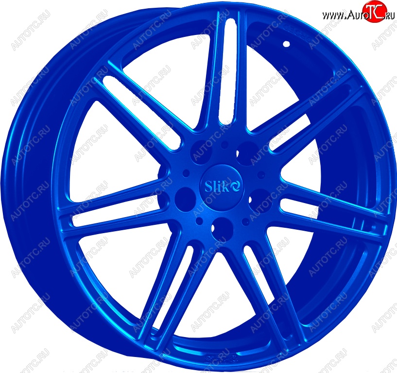 35 499 р. Кованый диск Slik PREMIUM L-828 8.0x18   (Candy синий (Candy BLUE))  с доставкой в г. Майкоп