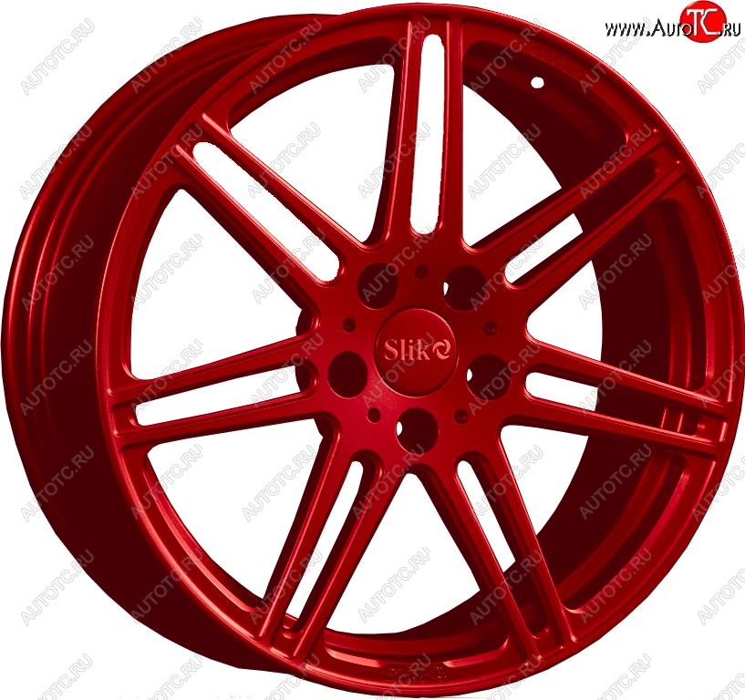 35 499 р. Кованый диск Slik PREMIUM L-828 8.0x18   (Красный (RED))  с доставкой в г. Майкоп