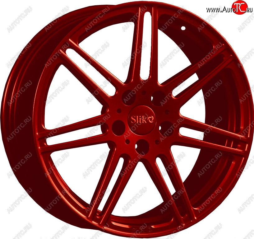 35 499 р. Кованый диск Slik PREMIUM L-828 8.0x18   (Candy красный (Candy RED))  с доставкой в г. Майкоп