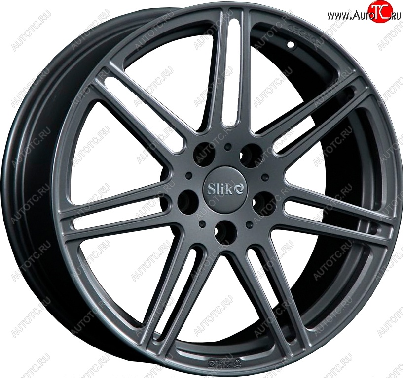 35 499 р. Кованый диск Slik PREMIUM L-828 8.0x18   (Графит глянцевый (GM))  с доставкой в г. Майкоп