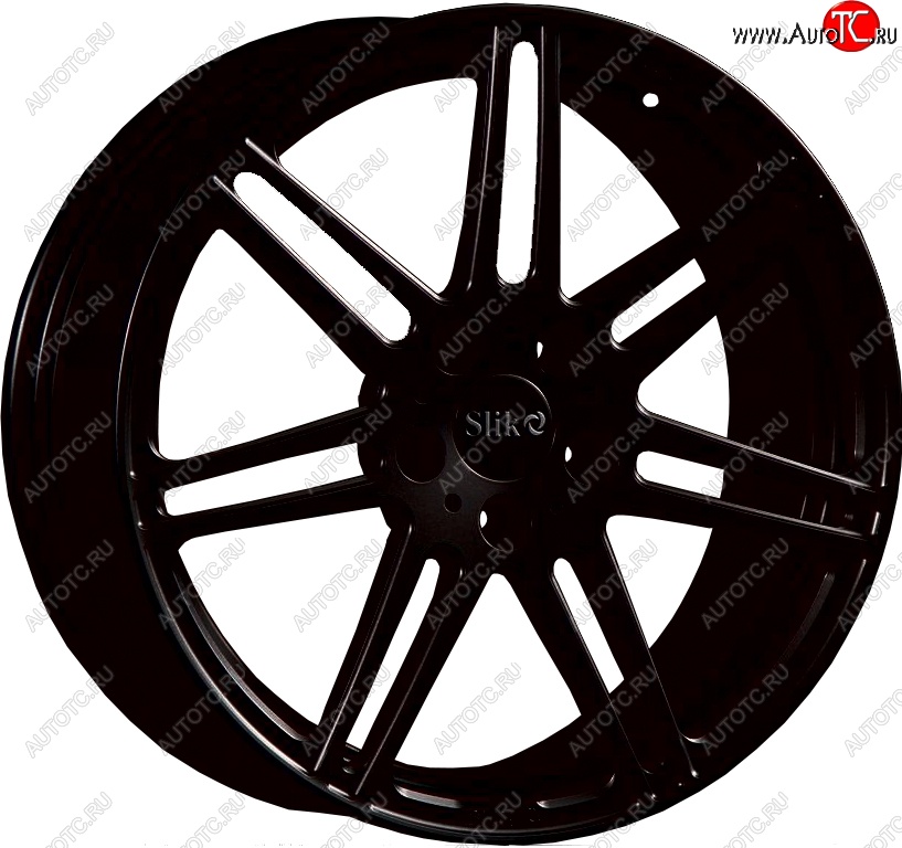 35 499 р. Кованый диск Slik PREMIUM L-828 8.0x18   (Черный глянцевый (BK))  с доставкой в г. Майкоп
