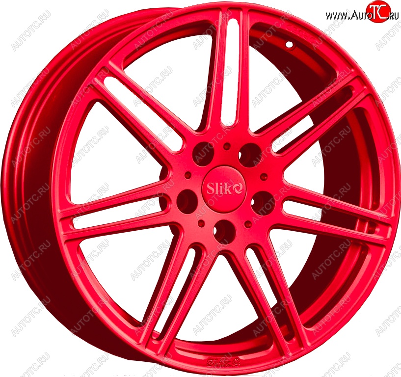 35 499 р. Кованый диск Slik PREMIUM L-828 8.5x18   (RAL 3026 ярко алый (3026))  с доставкой в г. Майкоп