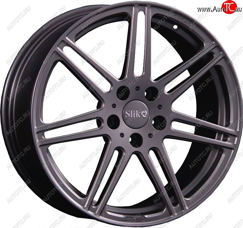 35 499 р. Кованый диск Slik PREMIUM L-828 8.5x18   (Темный хром (DC))  с доставкой в г. Майкоп