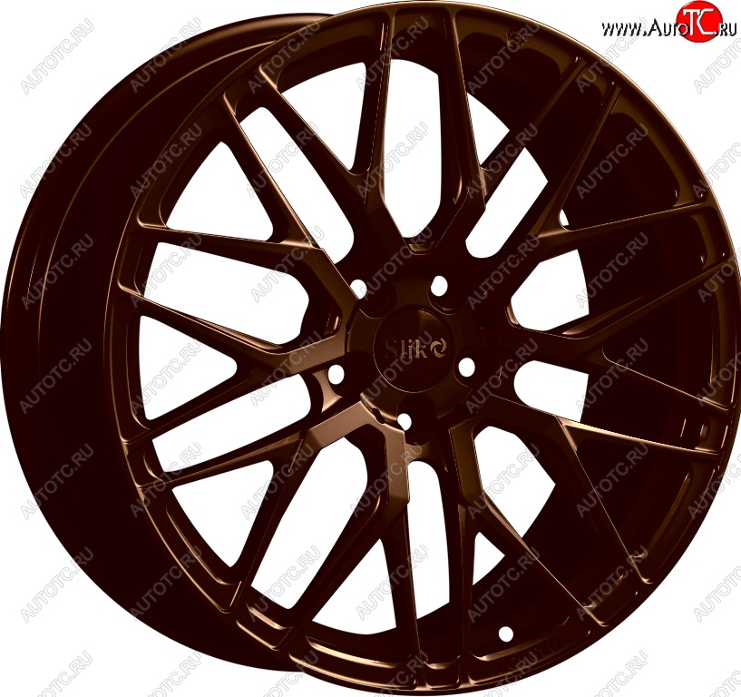 35 499 р. Кованый диск Slik PREMIUM L-829 8.0x18   (Коньячная бронза глянец (BRZCGN))  с доставкой в г. Майкоп