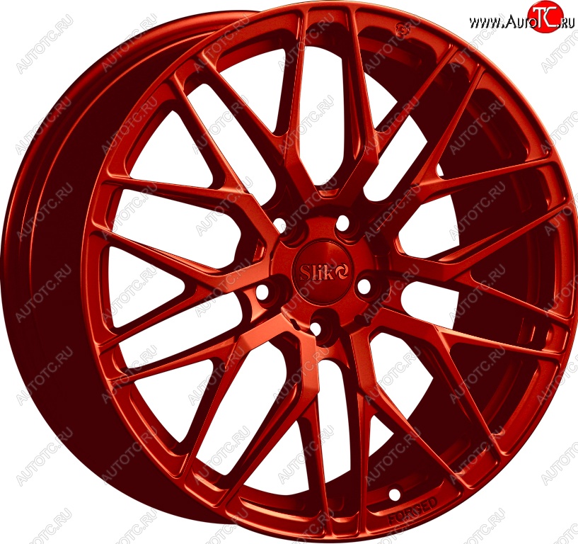 35 499 р. Кованый диск Slik PREMIUM L-829 8.0x18   (Candy красный (Candy RED))  с доставкой в г. Майкоп