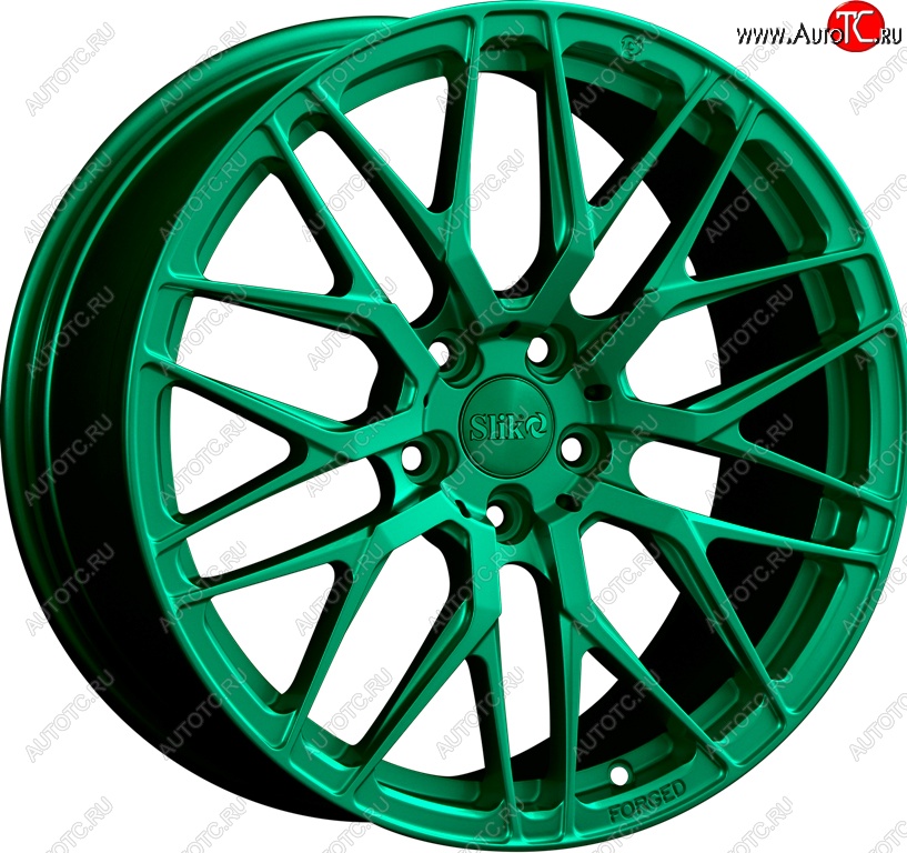 35 499 р. Кованый диск Slik PREMIUM L-829 8.5x18   (Candy изумрудно-зеленый (Candy Green))  с доставкой в г. Майкоп