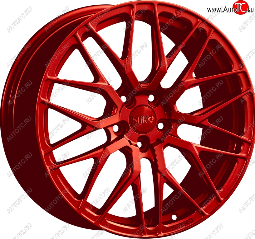 35 499 р. Кованый диск Slik PREMIUM L-829 8.5x18   (Candy алый)  с доставкой в г. Майкоп