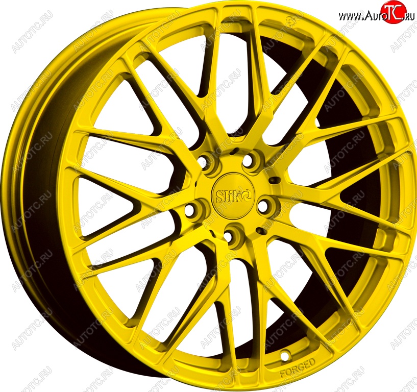 35 499 р. Кованый диск Slik PREMIUM L-829 8.5x18   (Candy ярко-желтый (Candy YELLOW))  с доставкой в г. Майкоп