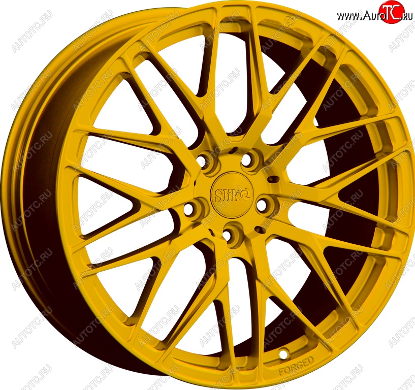 35 499 р. Кованый диск Slik PREMIUM L-829 8.5x18   (Ярко желтый RAL1021 (YELLOW))  с доставкой в г. Майкоп