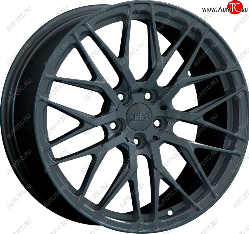 35 499 р. Кованый диск Slik PREMIUM L-829 8.5x18   (Матовый серый титан (TITAN))  с доставкой в г. Майкоп