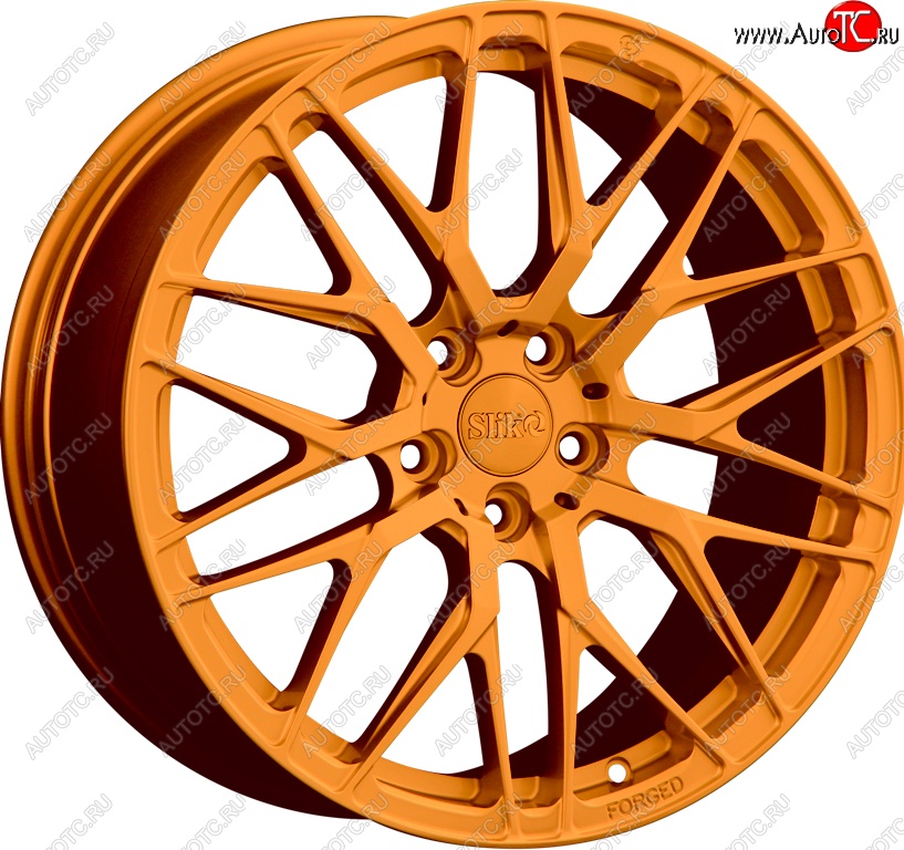 35 499 р. Кованый диск Slik PREMIUM L-829 8.5x18   (Ярко оранжевый (ORANGE))  с доставкой в г. Майкоп