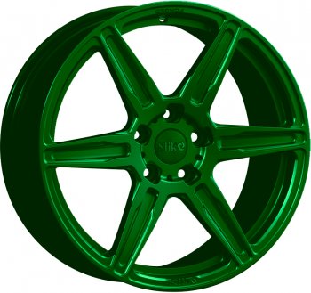 Кованый диск Slik PREMIUM L-831 8.0x18  (Зеленый (GREEEN))