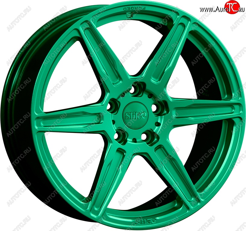 35 499 р. Кованый диск Slik PREMIUM L-831 8.0x18   (Candy изумрудно-зеленый (Candy Green))  с доставкой в г. Майкоп
