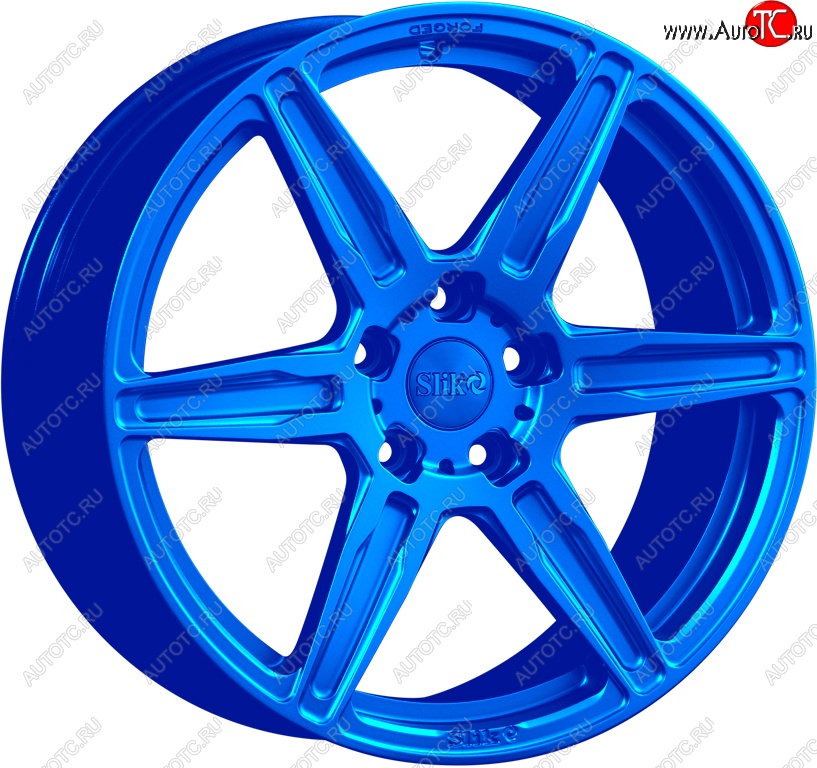 35 499 р. Кованый диск Slik PREMIUM L-831 8.0x18   (Candy синий (Candy BLUE))  с доставкой в г. Майкоп