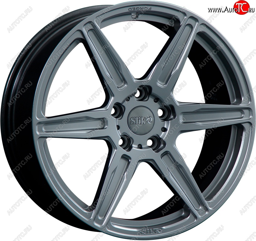 35 499 р. Кованый диск Slik PREMIUM L-831 8.0x18   (Графит глянцевый (GM))  с доставкой в г. Майкоп