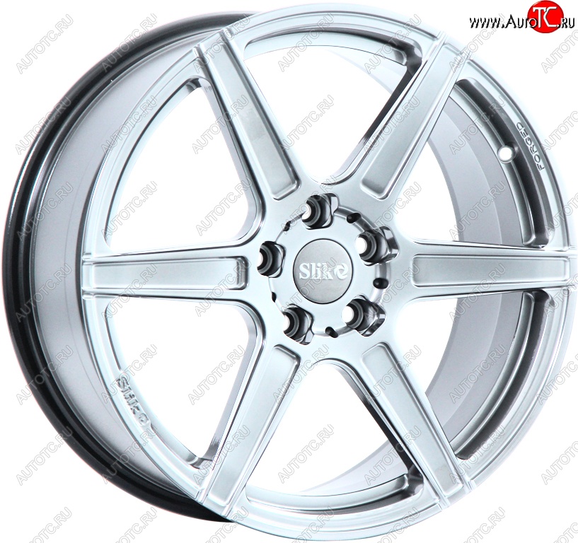 33 199 р. Кованый диск Slik PREMIUM L-832 8.0x18   (Ярко блестящее серебро (HPB))  с доставкой в г. Майкоп