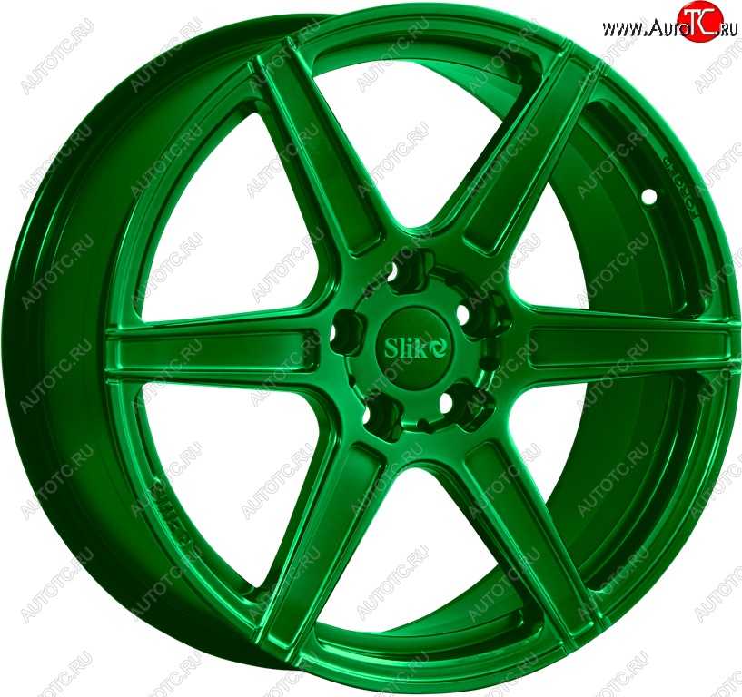 35 499 р. Кованый диск Slik PREMIUM L-832 8.5x18   (Зеленый (GREEEN))  с доставкой в г. Майкоп
