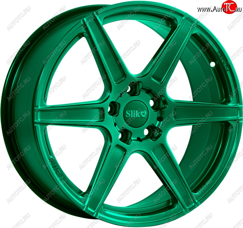 35 499 р. Кованый диск Slik PREMIUM L-832 8.5x18   (Candy изумрудно-зеленый (Candy Green))  с доставкой в г. Майкоп