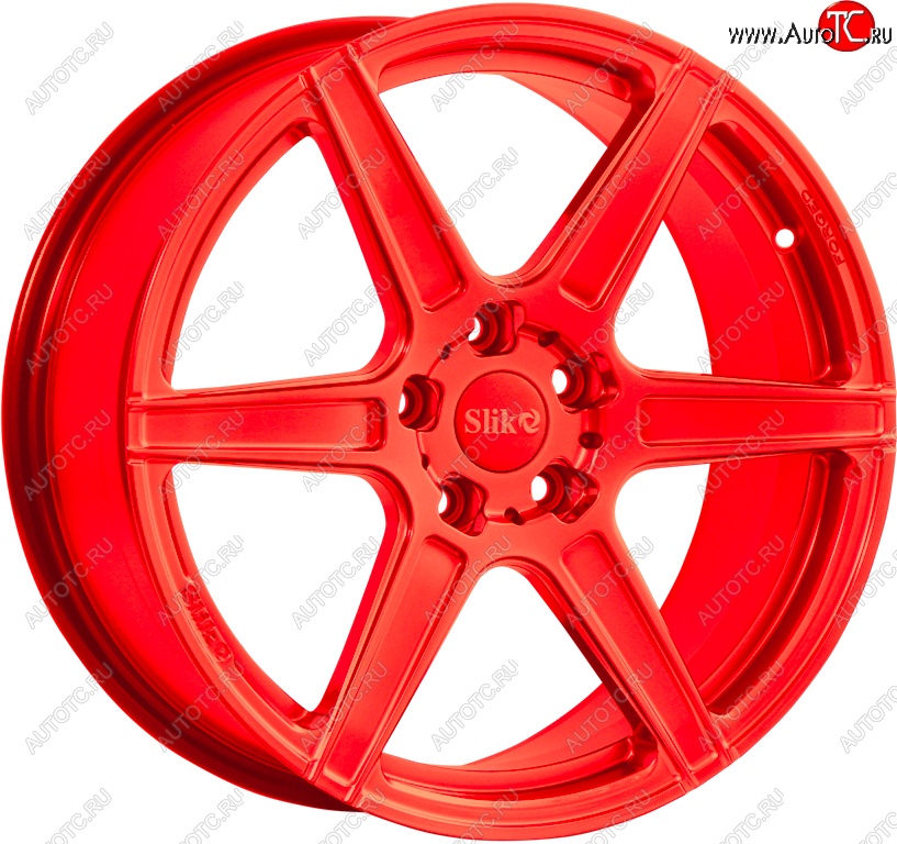 35 499 р. Кованый диск Slik PREMIUM L-832 8.5x18   (RAL 3026 ярко алый (3026))  с доставкой в г. Майкоп