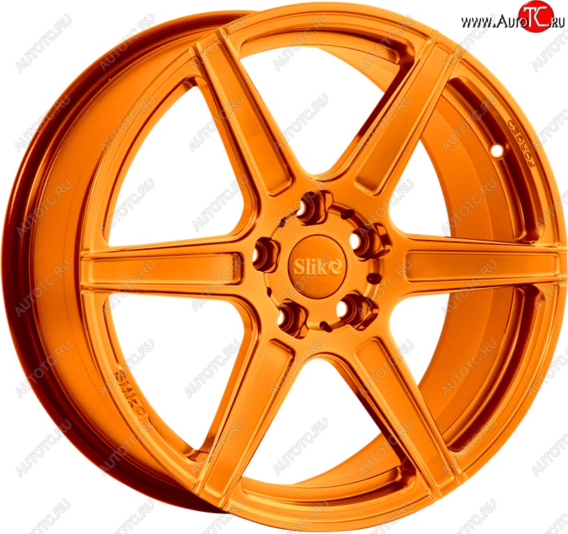 35 499 р. Кованый диск Slik PREMIUM L-832 8.5x18   (Candy медно-оранжевый глянцевый)  с доставкой в г. Майкоп