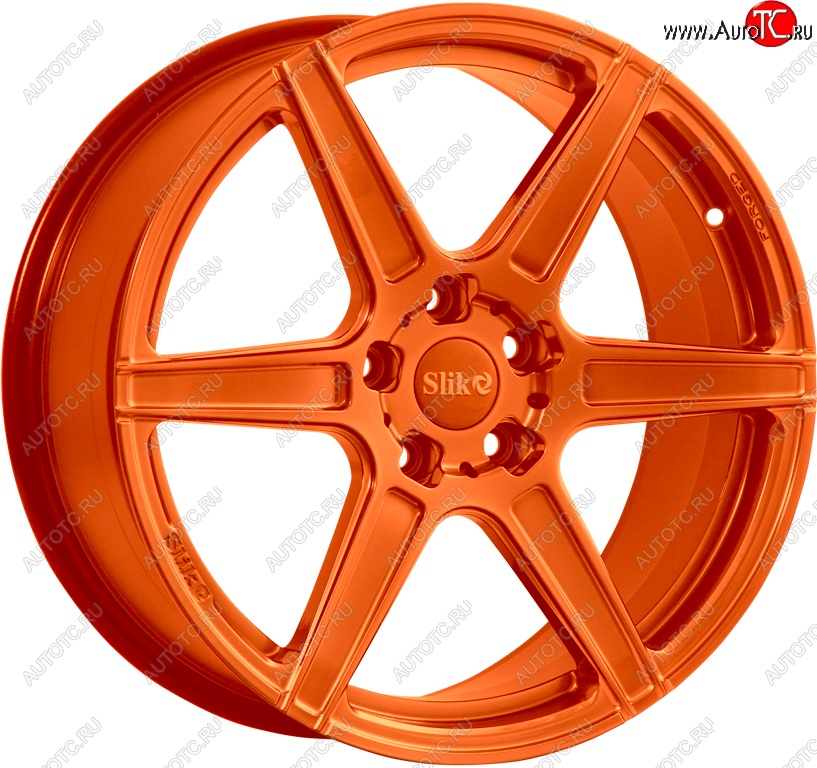 35 499 р. Кованый диск Slik PREMIUM L-832 8.5x18   (Ярко оранжевый (ORANGE))  с доставкой в г. Майкоп